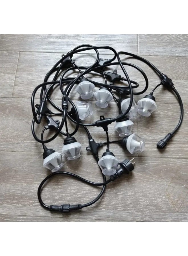 NERFA Ramadan Decorative LED Rope Lights – 5 Meter Multicolor String - Image 1